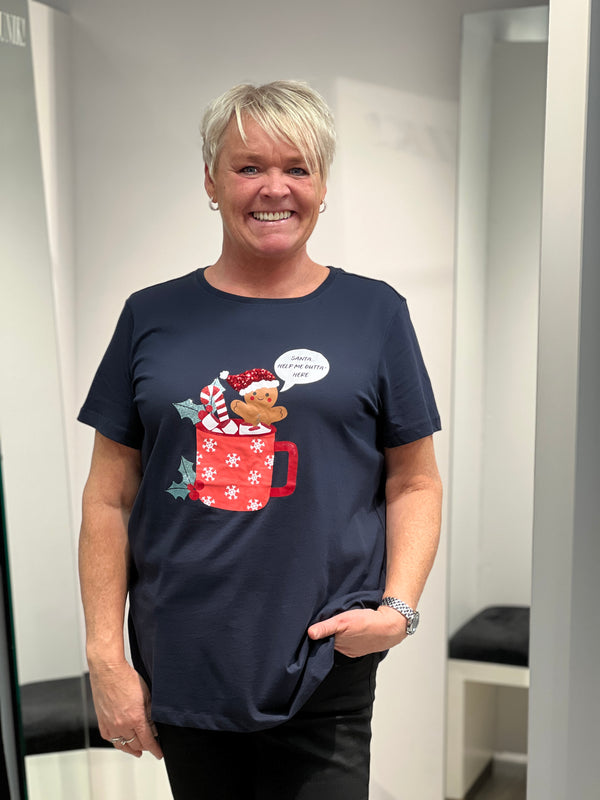 T-skjorte X-mas Gingerbread